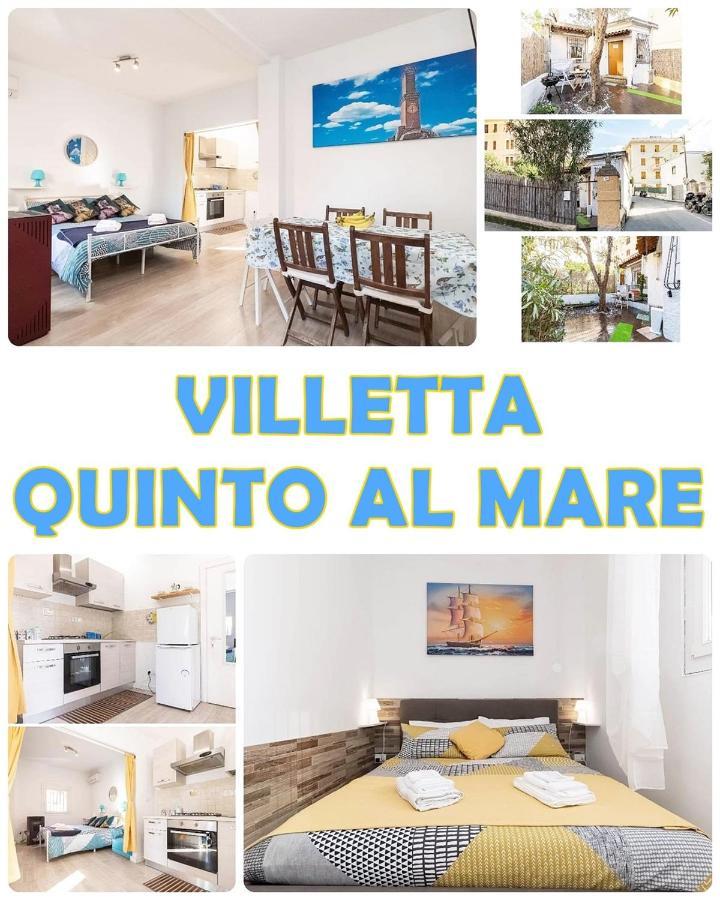 Villetta Quinto Al Mare - 2 Minutes From The Beach Génova Exterior foto